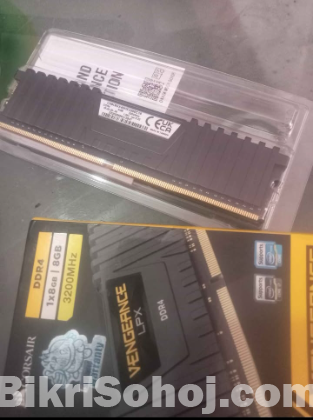 DDR4 8GB, 3200MHz Cosair